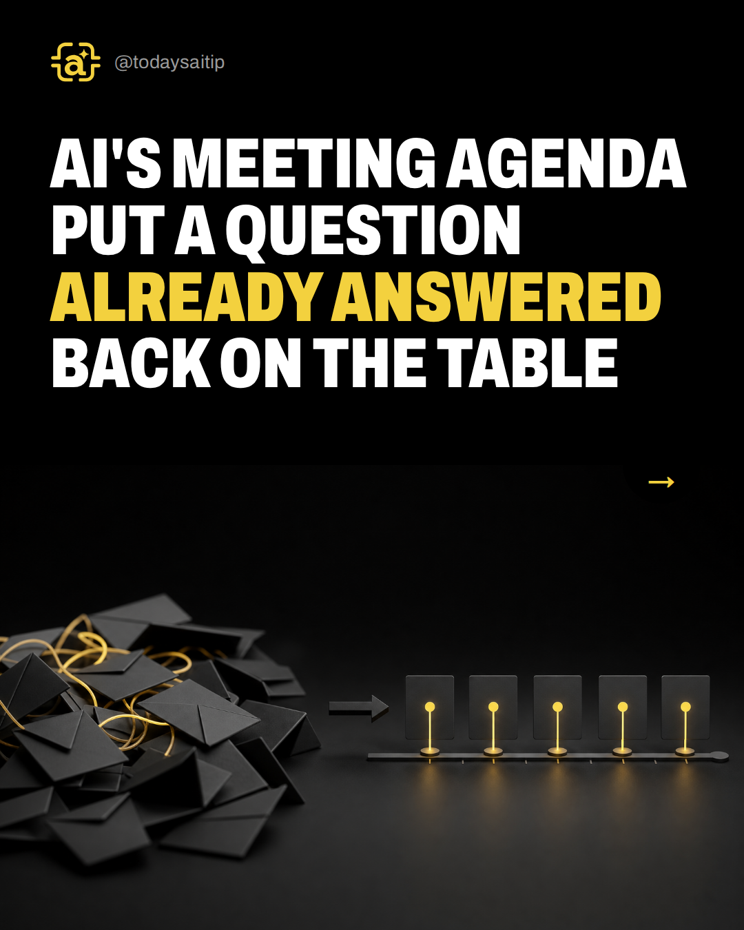 AI's meeting agenda put a question already answered back on the table