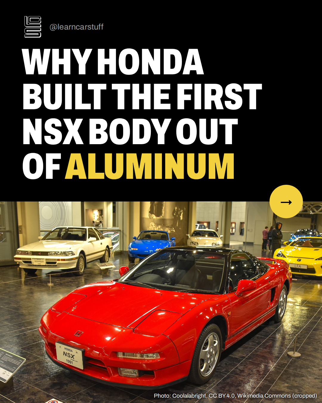 Why Honda built the first NSX body out of aluminum