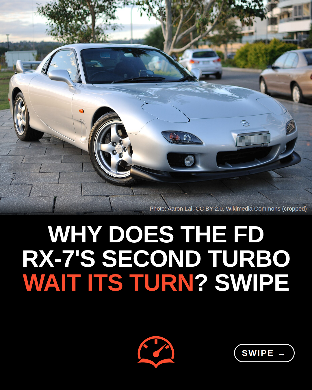 Why does the FD RX‑7's second turbo wait its turn? SWIPE